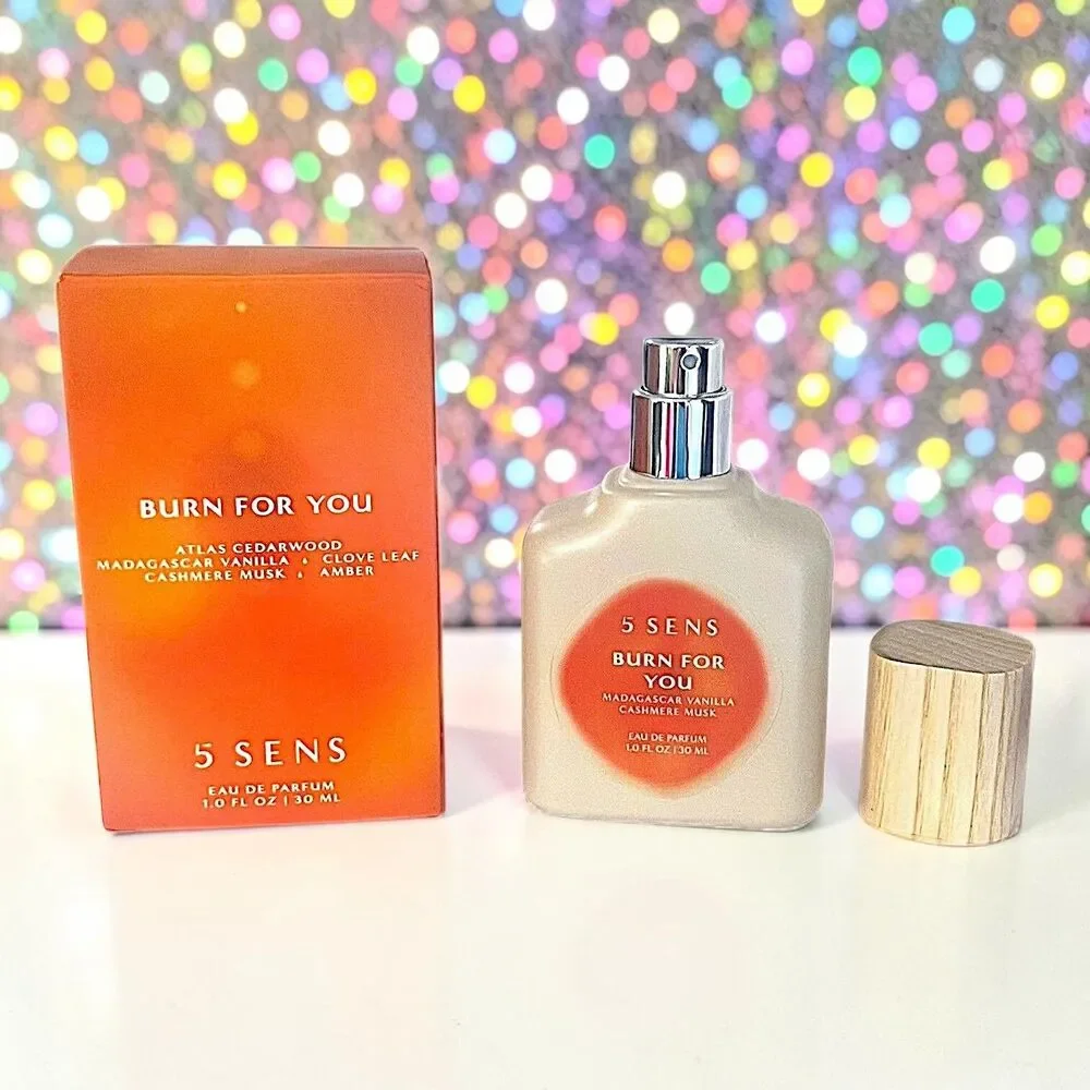 5 SENS Burn for You Fragrance 1.0 fl oz 30 ml full size New In Box RV $65